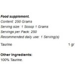 GymBeam Taurine Powder 500 гр на изгодни цени GymBeam Taurine Powder 500 гр на супер цена
